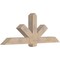 Ekena Millwork Kennewick Smooth Timber Gable Bracket, Douglas Fir, 72"W x 27"H x 5 1/2"D x 5 1/2"F, 9/12 Pitch GBW072X27X0606KEN00SDF - alternate 4